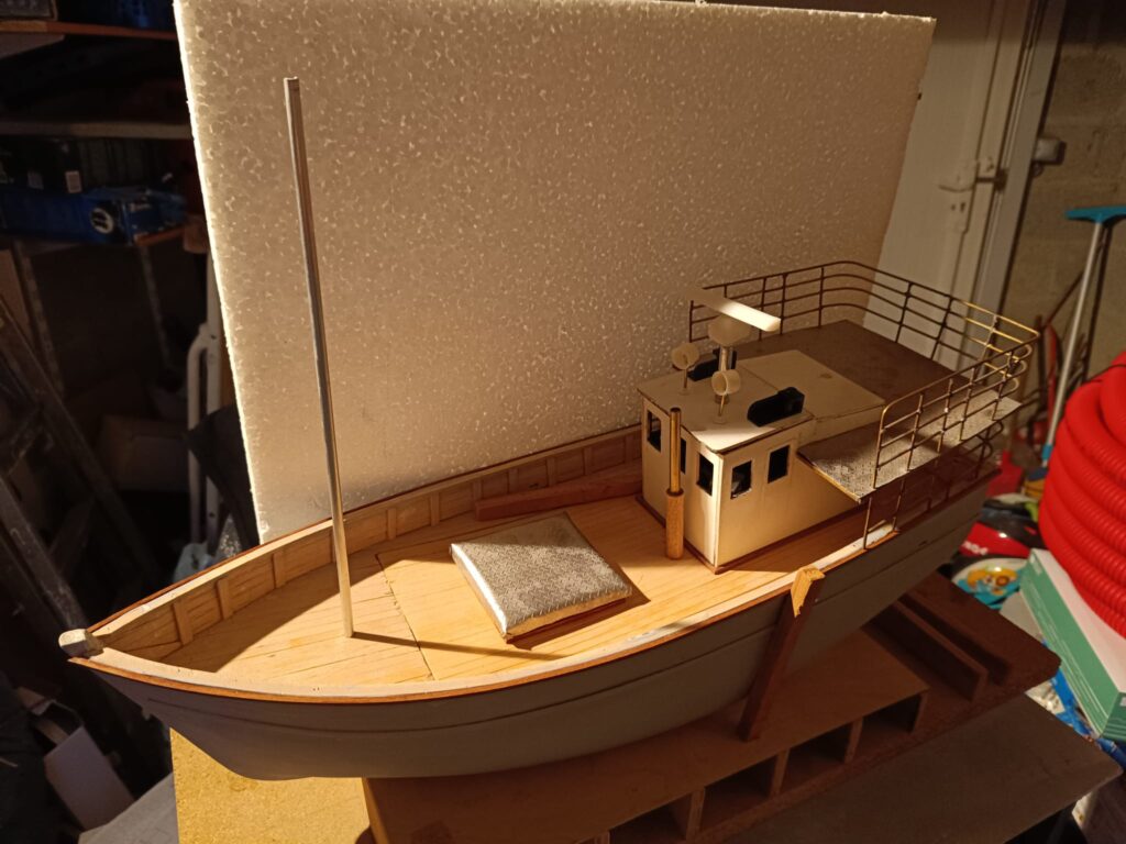 Maquette construite transformé en caseyeur