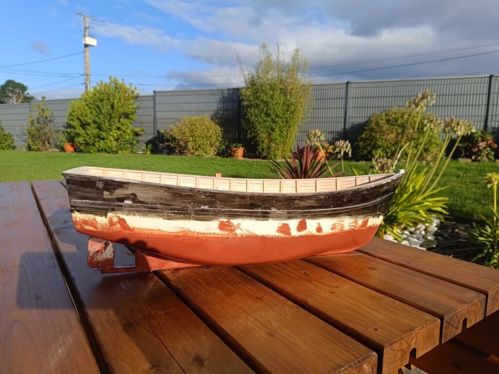 coque après peinture